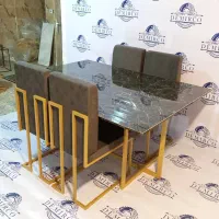 تخفیف ست میز ناهار خوری ۴ نفره و میز جلو مبلی|میز و صندلی غذاخوری|شیراز, آزادگان|دیوار