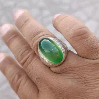 انگشتر عقیق سبز عین الحور|جواهرات|پرند, فاز ۶|دیوار