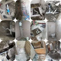 خدمات وصل نصب طرح اگولوله کشی آب وفاضلاب نشتی یابی