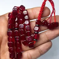 تسبیح عقیق سرخ یاقوتی اصلی