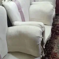 مبل.چوبی سلطنتی  در حد نو. 7نفره.