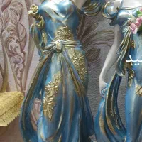 سه عدد مجسمه خارجی مارکدار ۴۳سانتی کاملا نو