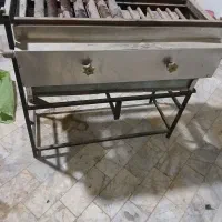 منقل تمام استیل چدنی گازسوز|اجاق گاز و لوازم برقی پختوپز|اصفهان, میرعماد|دیوار