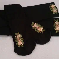 جوراب و ساق دست روبان دوزی شده|لباس|همدان, |دیوار