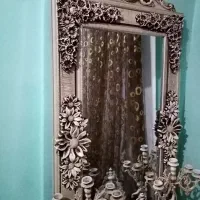 آینه و شمعدان|آینه|محمدیه-قزوین, |دیوار