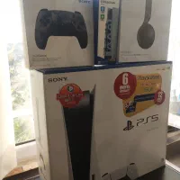 ps5 standard با همه لوازم|کنسول، بازی ویدئویی و آنلاین|رودهن, |دیوار