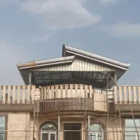 شیروانی ، پوشش سقف ، اجرای سازه فلزی، خرپا پوشش