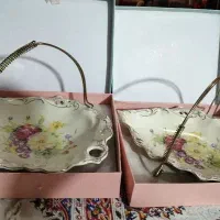 دو عدد شیرینی خوری شیک باجعبه