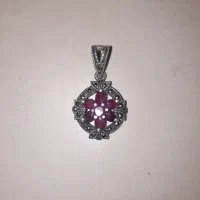 گردن اویز نقره|کلکسیون اشیاء عتیقه|کرج, شهرک بنفشه|دیوار