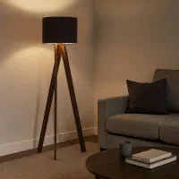 چراغ خواب آباژور چوبی شیک اواژور دکوری هدیه کادو