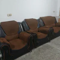 مبل 7نفره ساعت ایستاده|مبلمان خانگی و میز عسلی|دورود, |دیوار