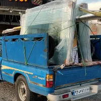 حمل شیشه نیسان خرکدار و کارگر شیشه سکوریت