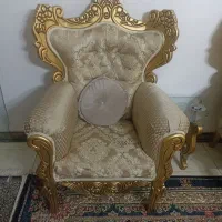 مبل سلطنتی ۷نفره|مبلمان خانگی و میز عسلی|چهاردانگه (تهران), |دیوار