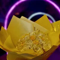 گل روبانی دستساز|گل مصنوعی|اردبیل, |دیوار