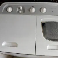 ماشین لباسشویی دوقلو در حد نو