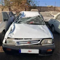 پراید چپ کرده مدل 89بیمه تا برج ده|خودرو سواری و وانت|قزوین, |دیوار