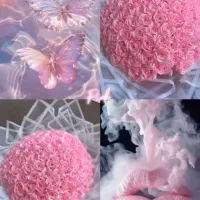 فروش انواع گل رز روبانی|گل مصنوعی|شاهینشهر, ۹ دی|دیوار