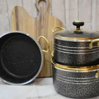 تولیدکننده انواع سرویس قابلمه گرانیتی و روحی|ظروف پختوپز|رشت, سعدی (تختی)|دیوار