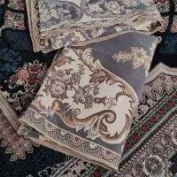 دوعددروفرشی مخمل۶متری درحدنو