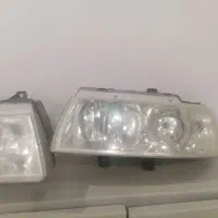 چراغ جلو عقب سمند کارکرده و سالم