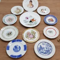 بشقاب های خاص دیوارکوب - قدیمی و آنتیک