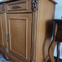آیینه کنسول چوبی