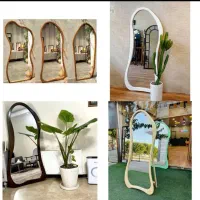 آینه چوبی|آینه|شیراز, تندگویان|دیوار