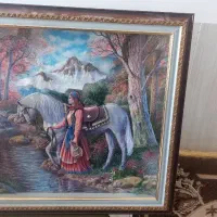 تابلو سه بعدی بسیار زیبا وکار شده|تابلو، نقاشی، عکس|طبس, |دیوار