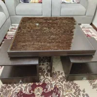 میز جلو مبلی به همراه ۴ عسلی کشو دار|مبلمان خانگی و میز عسلی|تهران, نعمتآباد|دیوار