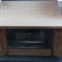 بخاری گازی طرح شومینه توان