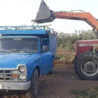 تراکتور جفت ۲۸۵ فرگوسن صادراتی۹۳ ادوات جدا لودر|خودرو سنگین|نیشابور, شهرک اندیشه|دیوار