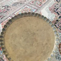 سینی برنجی 400 سال قدمت|کلکسیون اشیاء عتیقه|مشهد, هدایت|دیوار