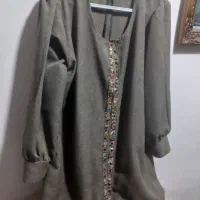 مانتو سبز تیره