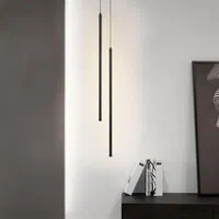 آویز سقفی مدرن مدادی دو شاخه