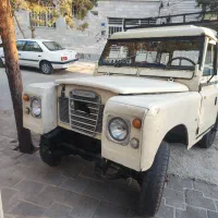 جیپ لاندیور رنگ کرم افرودی