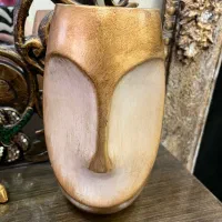 گلدان یا دکوری طلائی اکسیر چهره