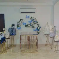 جایگاه عروس، بادکنک ارایی ، دسته گل، ماشین عروس