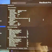 مک بوک M1 pro 2020 512 GB Touch Bar|رایانه همراه|تهران, دروس|دیوار