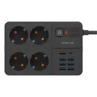 Green lion GNPS7UPDEU power socket مشخصات