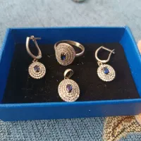 نیم ست نقره