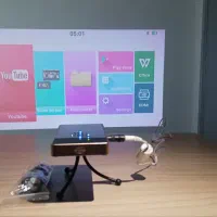 ویدئو پروژکتور جیبی/شارژی/ اندرویدی/ USB/HDMI