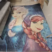 فرش ۴ متری طرح دخترانه السا آنا