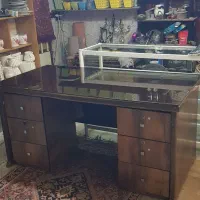 میز مدیریت اداری چوب با فایل ۶ کشو MDF