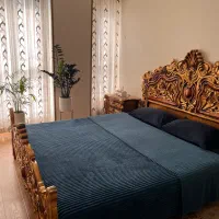 تخت دونفره سلطنتی|تخت و سرویس خواب|تهران, باغ فیض|دیوار