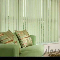 پرده عمودی لوردراپه پارچه ای و پرده چاپی