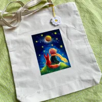 تت بگ رنگی کیف پارچه ای|کیف، کفش، کمربند|گرگان, |دیوار