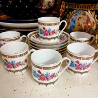 سرویس چایخوری میوه خوری شیرینی خوری  گلدان  کشکول
