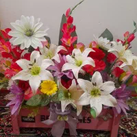 گل مصنوعی|گل مصنوعی|بروجرد, |دیوار