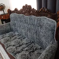 مبل ۹نفره استیل کلاسیک|مبلمان خانگی و میز عسلی|زیرآب, |دیوار