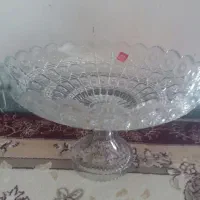 جامیوه ای شیشه ای پایه دار